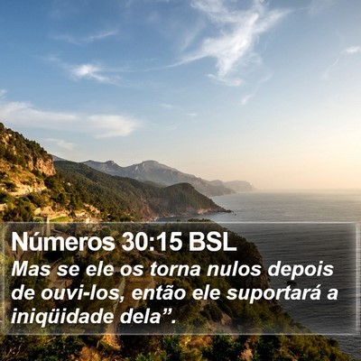 Números 30:15 BSL Bible Verse Image