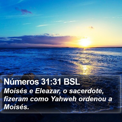 Números 31:31 BSL Bible Verse Image