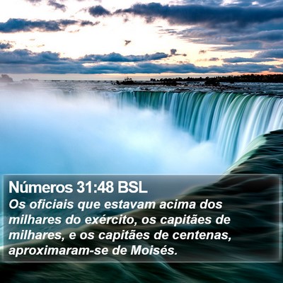 Números 31:48 BSL Bible Verse Image