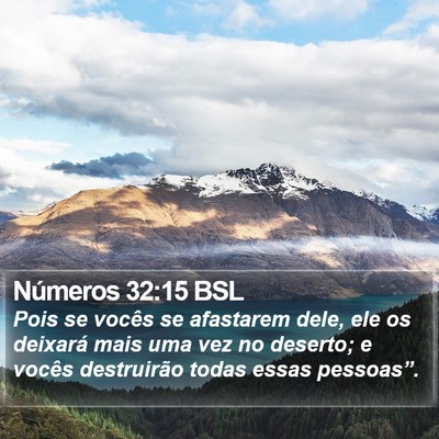 Números 32:15 BSL Bible Verse Image