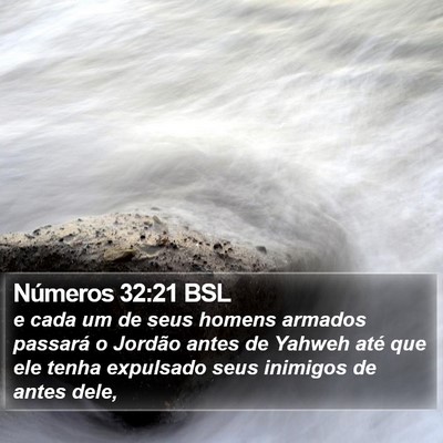 Números 32:21 BSL Bible Verse Image
