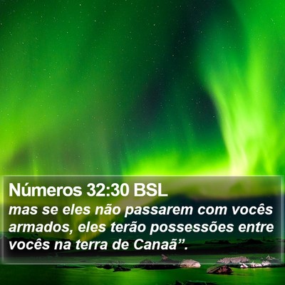 Números 32:30 BSL Bible Verse Image