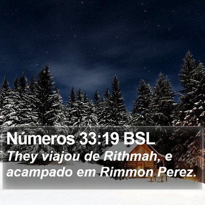 Números 33:19 BSL Bible Verse Image