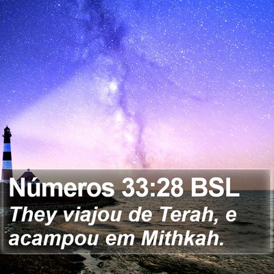 Números 33:28 BSL Bible Verse Image