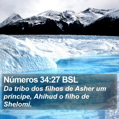 Números 34:27 BSL Bible Verse Image