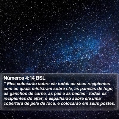 Números 4:14 BSL Bible Verse Image