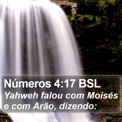 Números 4:17 BSL Bible Verse Image