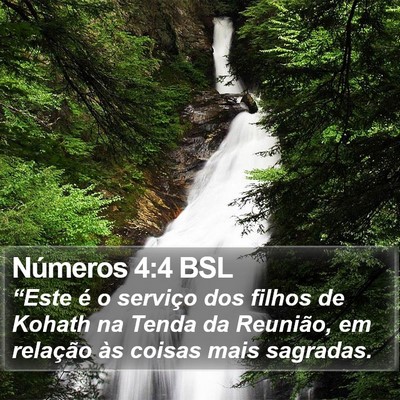 Números 4:4 BSL Bible Verse Image