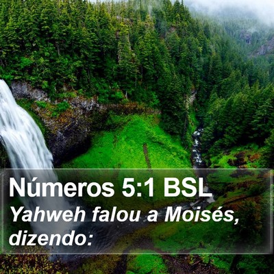 Números 5:1 BSL Bible Verse Image