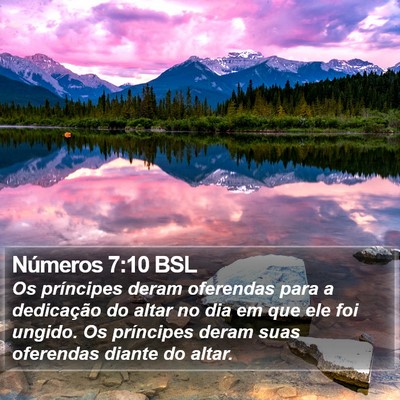 Números 7:10 BSL Bible Verse Image