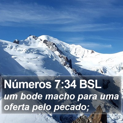Números 7:34 BSL Bible Verse Image