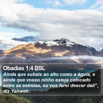 Obadias 1:4 BSL Bible Verse Image