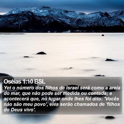 Oséias 1:10 BSL Bible Verse Image