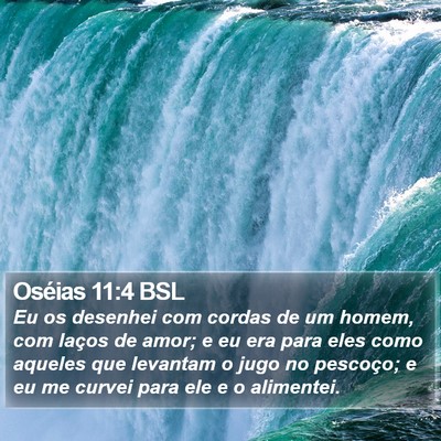 Oséias 11:4 BSL Bible Verse Image