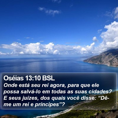 Oséias 13:10 BSL Bible Verse Image