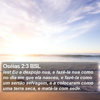 Oséias 2:3 BSL Bible Verse Image