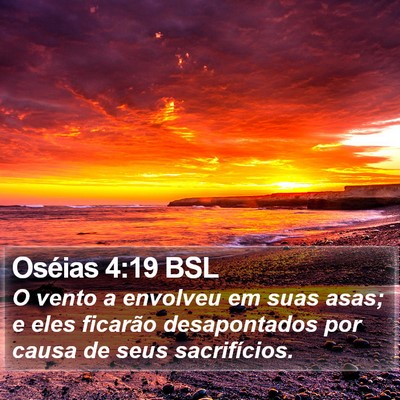 Oséias 4:19 BSL Bible Verse Image