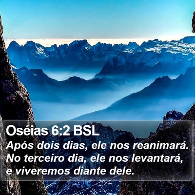 Oséias 6:2 BSL Bible Verse Image