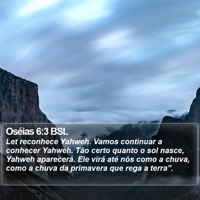 Oséias 6:3 BSL Bible Verse Image
