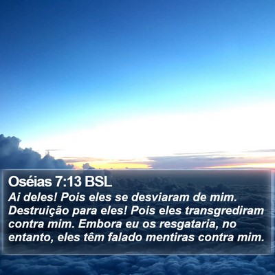Oséias 7:13 BSL Bible Verse Image
