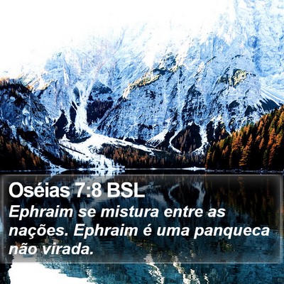 Oséias 7:8 BSL Bible Verse Image