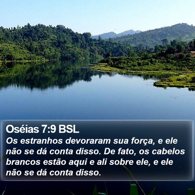 Oséias 7:9 BSL Bible Verse Image