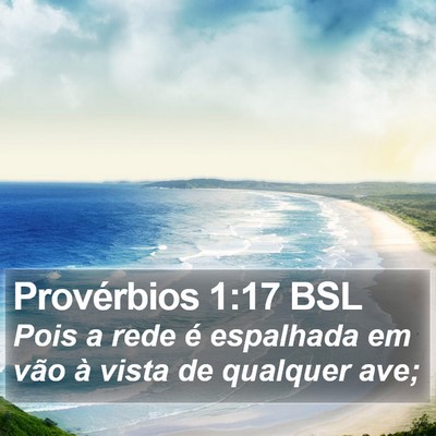 Provérbios 1:17 BSL Bible Verse Image