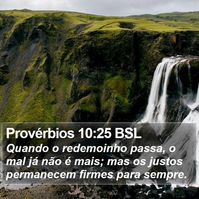 Provérbios 10:25 BSL Bible Verse Image