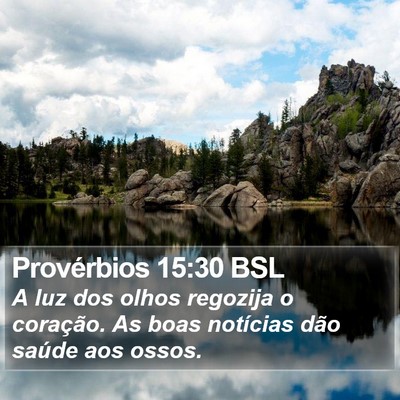 Provérbios 15:30 BSL Bible Verse Image