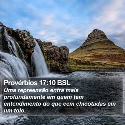 Provérbios 17:10 BSL Bible Verse Image