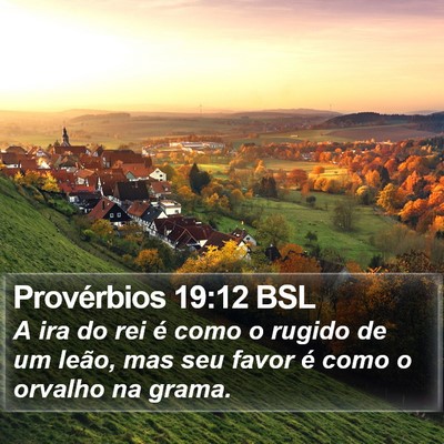 Provérbios 19:12 BSL Bible Verse Image