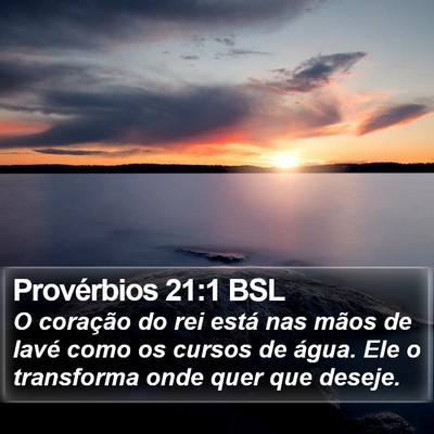 Provérbios 21:1 BSL Bible Verse Image
