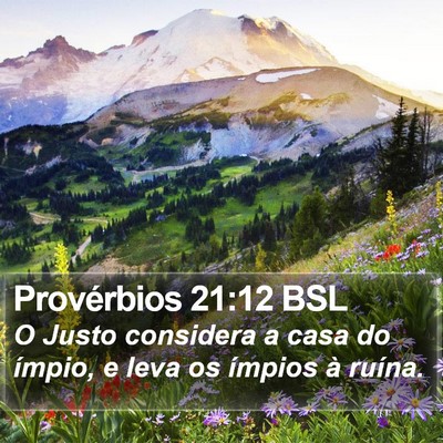 Provérbios 21:12 BSL Bible Verse Image