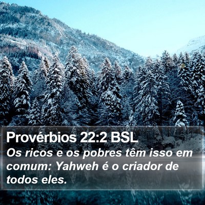 Provérbios 22:2 BSL Bible Verse Image