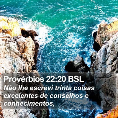 Provérbios 22:20 BSL Bible Verse Image