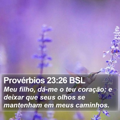 Provérbios 23:26 BSL Bible Verse Image