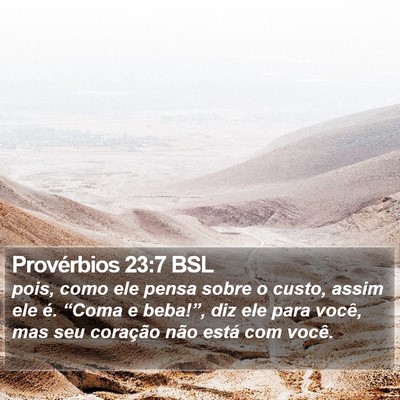 Provérbios 23:7 BSL Bible Verse Image