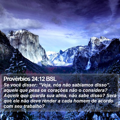 Provérbios 24:12 BSL Bible Verse Image