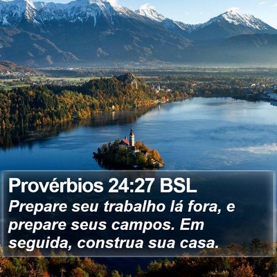 Provérbios 24:27 BSL Bible Verse Image
