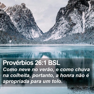 Provérbios 26:1 BSL Bible Verse Image