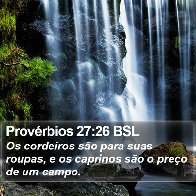 Provérbios 27:26 BSL Bible Verse Image