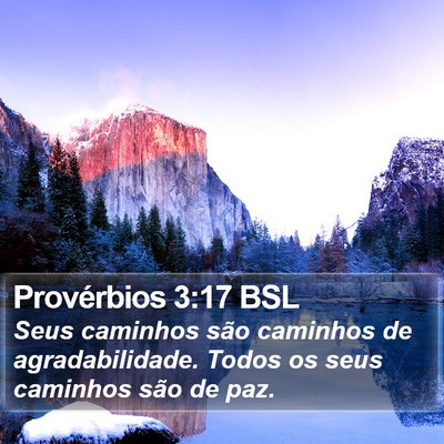 Provérbios 3:17 BSL Bible Verse Image
