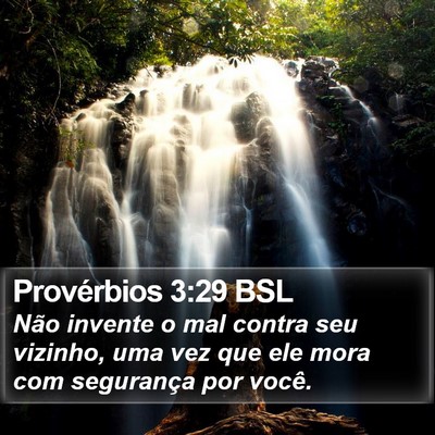 Provérbios 3:29 BSL Bible Verse Image