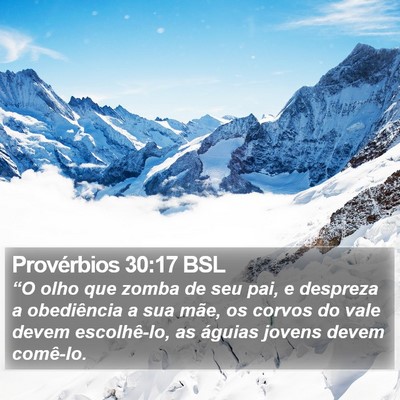 Provérbios 30:17 BSL Bible Verse Image
