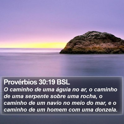 Provérbios 30:19 BSL Bible Verse Image