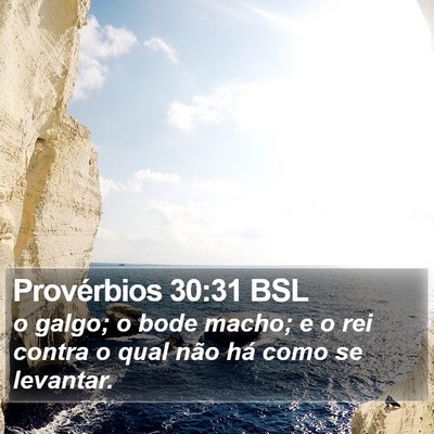 Provérbios 30:31 BSL Bible Verse Image