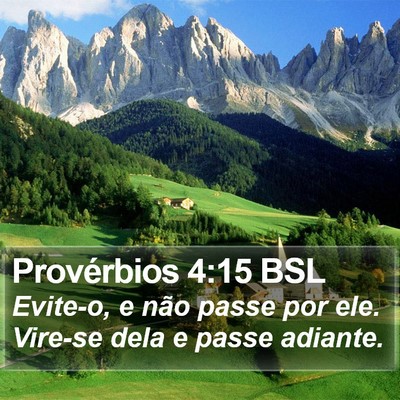 Provérbios 4:15 BSL Bible Verse Image