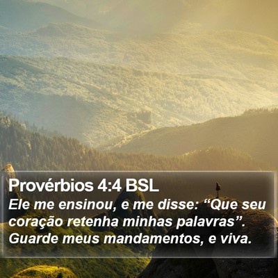Provérbios 4:4 BSL Bible Verse Image