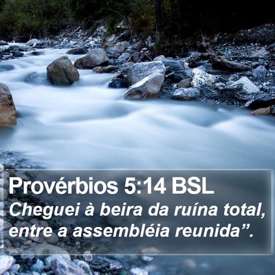 Provérbios 5:14 BSL Bible Verse Image
