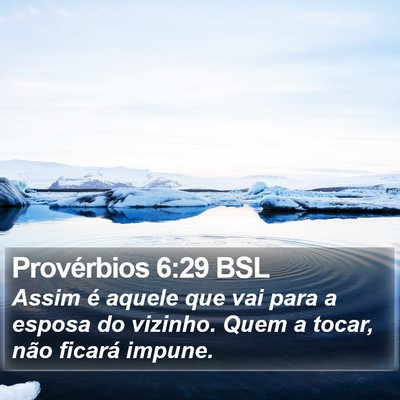 Provérbios 6:29 BSL Bible Verse Image